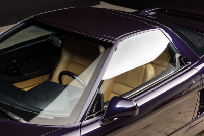 1995 Acura NSX in Purple over Tan