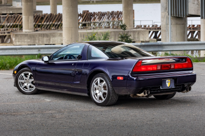 1995 Acura NSX in Purple over Tan
