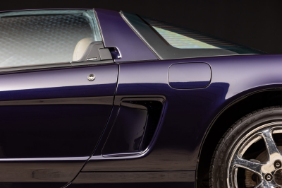 1995 Acura NSX in Purple over Tan