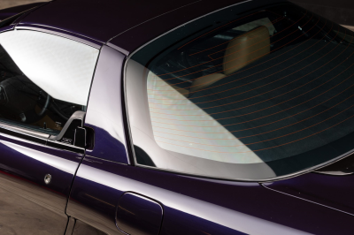 1995 Acura NSX in Purple over Tan