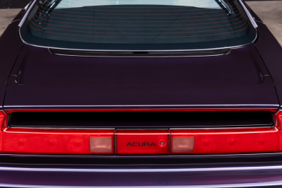 1995 Acura NSX in Purple over Tan