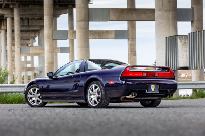 1995 Acura NSX in Purple over Tan