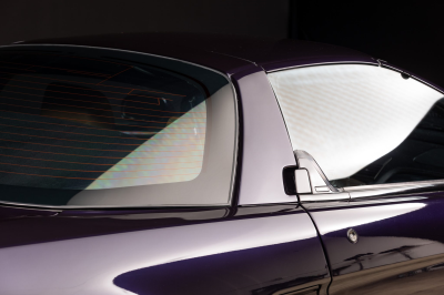 1995 Acura NSX in Purple over Tan