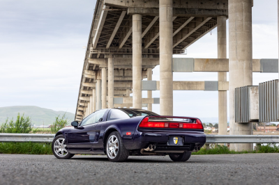 1995 Acura NSX in Purple over Tan