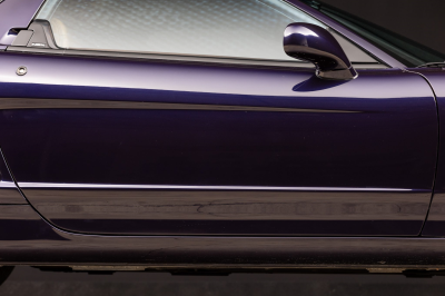 1995 Acura NSX in Purple over Tan