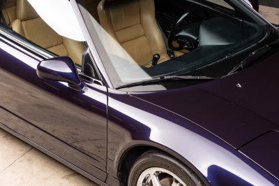 1995 Acura NSX in Purple over Tan