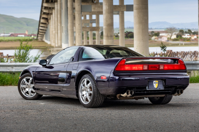 1995 Acura NSX in Purple over Tan