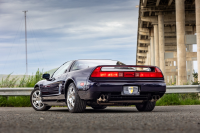 1995 Acura NSX in Purple over Tan