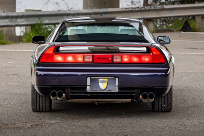 1995 Acura NSX in Purple over Tan