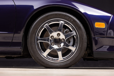 1995 Acura NSX in Purple over Tan