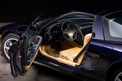 1995 Acura NSX in Purple over Tan