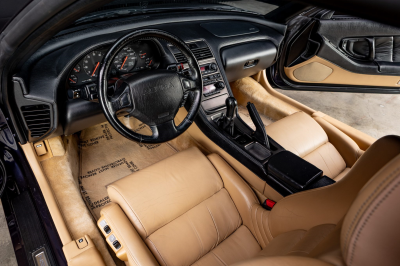 1995 Acura NSX in Purple over Tan