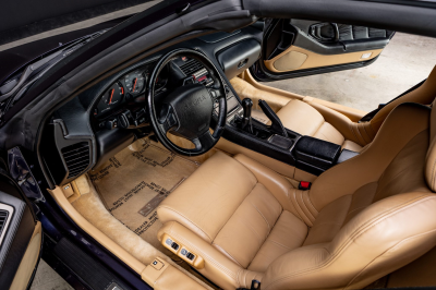 1995 Acura NSX in Purple over Tan