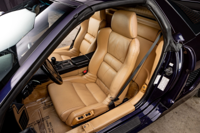 1995 Acura NSX in Purple over Tan