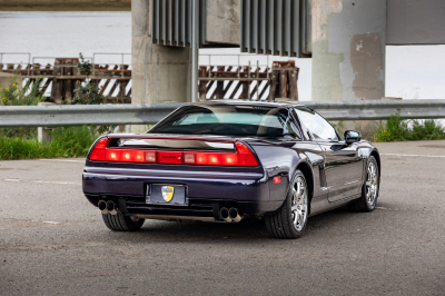 1995 Acura NSX in Purple over Tan