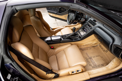 1995 Acura NSX in Purple over Tan