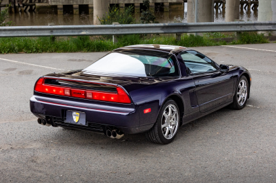 1995 Acura NSX in Purple over Tan