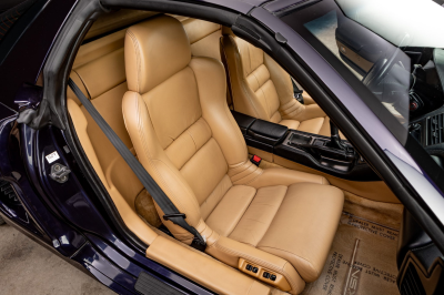 1995 Acura NSX in Purple over Tan