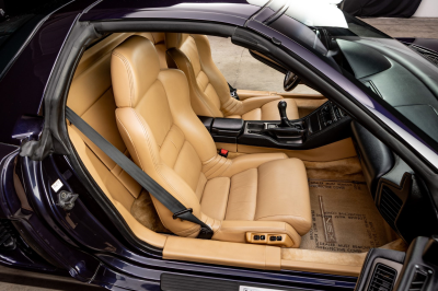 1995 Acura NSX in Purple over Tan