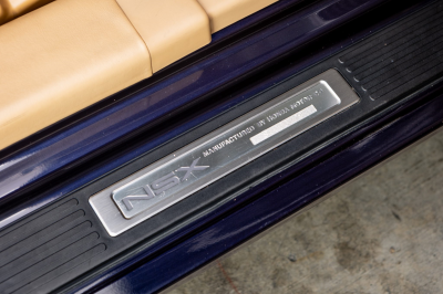 1995 Acura NSX in Purple over Tan