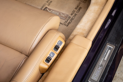 1995 Acura NSX in Purple over Tan
