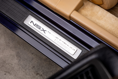 1995 Acura NSX in Purple over Tan