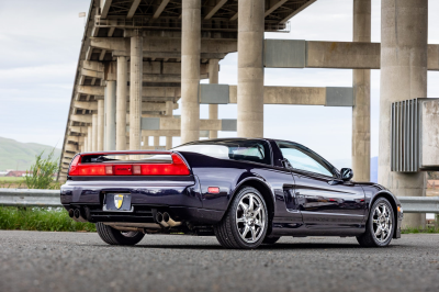 1995 Acura NSX in Purple over Tan