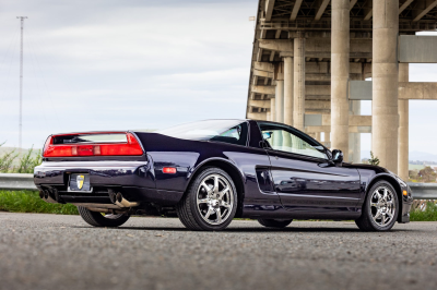 1995 Acura NSX in Purple over Tan