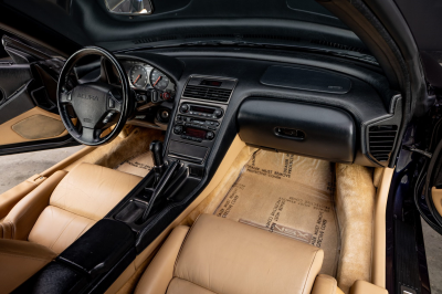 1995 Acura NSX in Purple over Tan