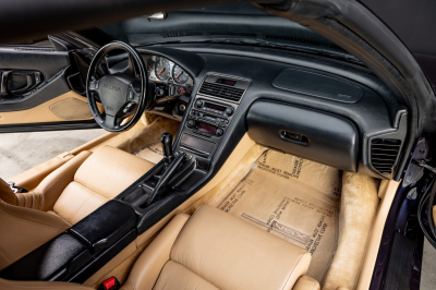 1995 Acura NSX in Purple over Tan