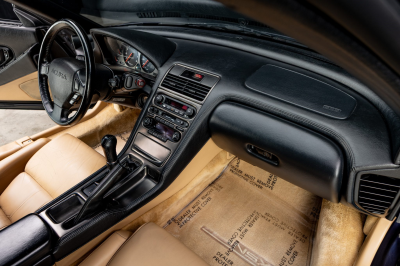 1995 Acura NSX in Purple over Tan