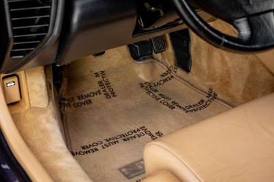 1995 Acura NSX in Purple over Tan