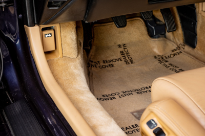 1995 Acura NSX in Purple over Tan