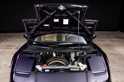 1995 Acura NSX in Purple over Tan