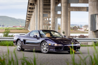 1995 Acura NSX in Purple over Tan