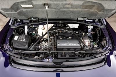 1995 Acura NSX in Purple over Tan