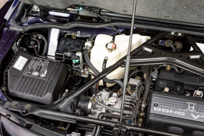 1995 Acura NSX in Purple over Tan