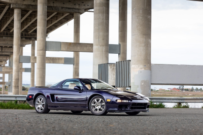 1995 Acura NSX in Purple over Tan
