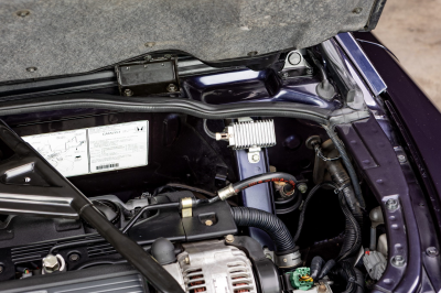 1995 Acura NSX in Purple over Tan
