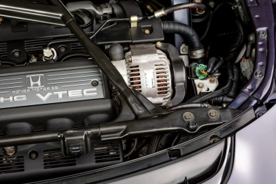 1995 Acura NSX in Purple over Tan