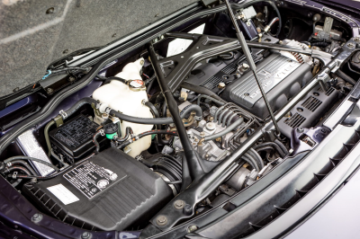 1995 Acura NSX in Purple over Tan