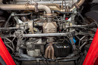 1995 Acura NSX in Purple over Tan