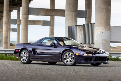 1995 Acura NSX in Purple over Tan