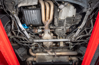 1995 Acura NSX in Purple over Tan