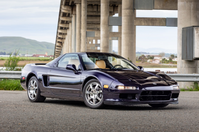 1995 Acura NSX in Purple over Tan