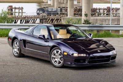 1995 Acura NSX in Purple over Tan