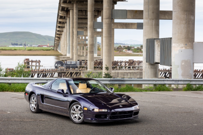 1995 Acura NSX in Purple over Tan