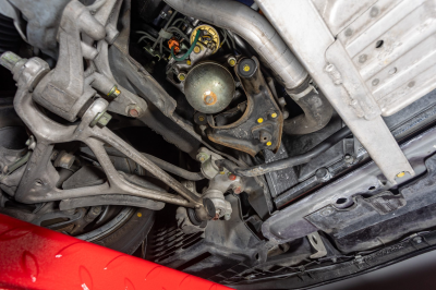 1995 Acura NSX in Purple over Tan