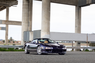 1995 Acura NSX in Purple over Tan