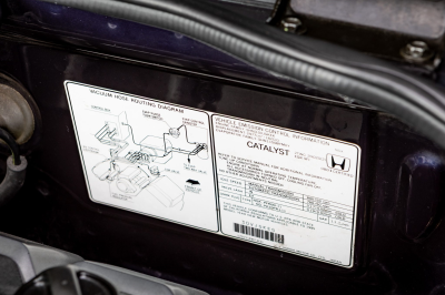 1995 Acura NSX in Purple over Tan